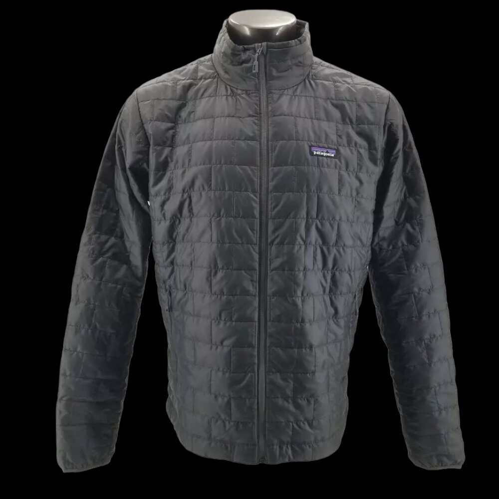 Patagonia Nano Puff Jacket Mens Large Gray Insulated Primaloft STY84212